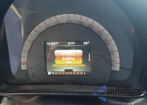 2016 Smart Fortwo из США, поврежденный, VIN WMEFJ5DA5GK069001